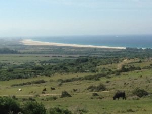 Tarifa coastline viewed from GR-7